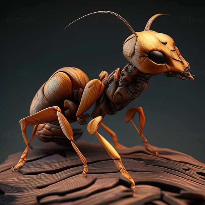 3D model Camponotus orombe (STL)